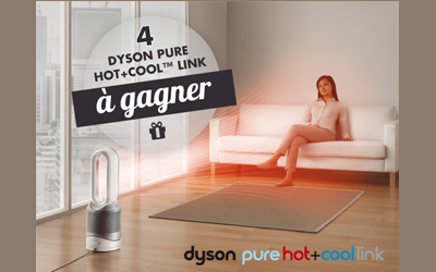 Concours gagnez 4 appareils de ventilation chauffage Dyson