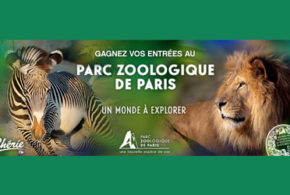 Concours gagnez 5 entrées pour le Parc Zoologique de Paris