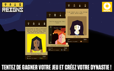 Concours gagnez 5 jeux PC Reigns