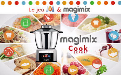 Concours gagnez 5 robots de cuisine Magimix Cook Expert