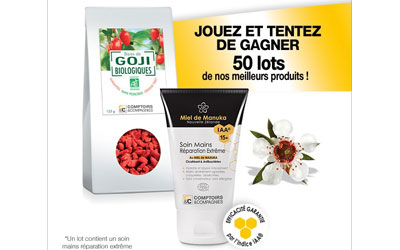 Concours gagnez 50 produits gourmands Comptoirs et Compagnie