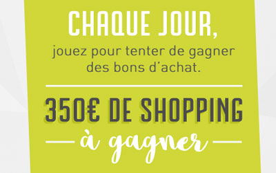 Concours gagnez 7 bons d'achat Gémo de 50 euros