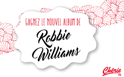 Concours gagnez des albums CD de Robbie Williams