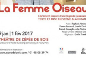 Concours gagnez des invitations pour la pièce La Femme Oiseau