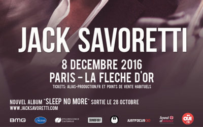 Concours gagnez des invitations pour le concert de Jack Savoretti