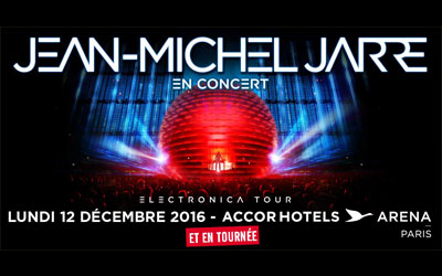 Concours gagnez des invitations pour le concert de Jean-Michel Jarre