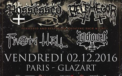 Concours gagnez des invitations pour le concert de Possessed