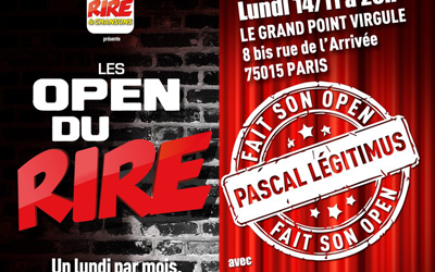 Concours gagnez des invitations pour le festival L'Open du rire