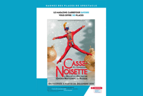 Concours gagnez des invitations pour le spectacle Casse-Noisette