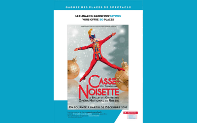 Concours gagnez des invitations pour le spectacle Casse-Noisette