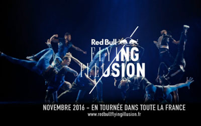 Concours gagnez des invitations pour le spectacle Red Bull Flying Illusion à lyon