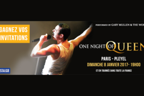 Concours gagnez des invitations pour le spectacle hommage au groupe Queen