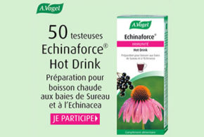 Concours gagnez des produits santé Echinaforce Hot Drink