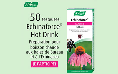 Concours gagnez des produits santé Echinaforce Hot Drink