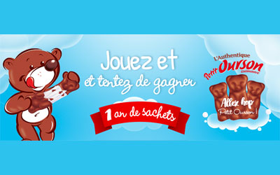 Concours gagnez un an de Petit Ourson Guimauve