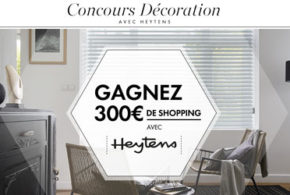 Concours gagnez un bon shopping Heytens de 300 euros