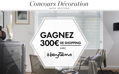 Concours gagnez un bon shopping Heytens de 300 euros