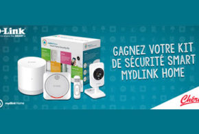 Concours gagnez un kit smart de sécurité My Dlink Home