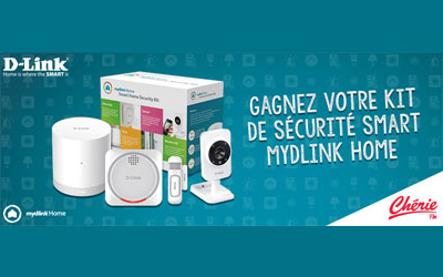 Concours gagnez un kit smart de sécurité My Dlink Home