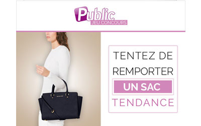 Concours gagnez un sac à main Michael Kors de 375 euros