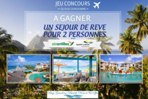 Concours gagnez un séjour d'une semaine pour 2 à Sainte Lucie dans les Antilles
