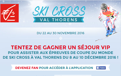 Concours gagnez un séjour pour 2 personnes à Val Thorens