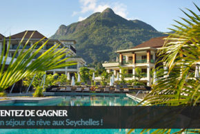 Concours gagnez un séjour pour 2 personnes aux Seychelles