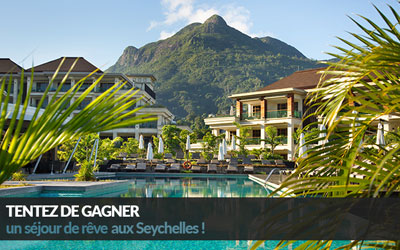 Concours gagnez un séjour pour 2 personnes aux Seychelles