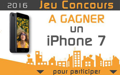 Concours gagnez un smartphone iPhone 7 de 769 euros