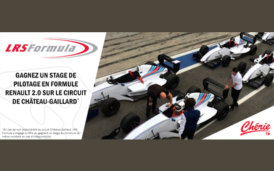 Concours gagnez un stage de 4 sessions en Formule Renault 2.0