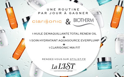 Concours gagnez un système de nettoyage de la peau Clarisonic MIA FIT