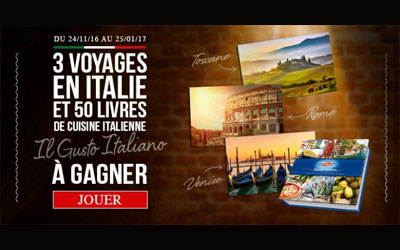 Concours gagnez un voyage pour 2 personnes à Venise