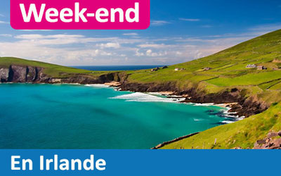 Concours gagnez un week-end de 3 nuits pour 2 en Irlande