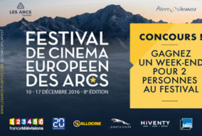 Concours gagnez un week-end pour 2 au Festival européen des Arcs