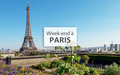 Concours gagnez un week-end pour 2 personnes à Paris