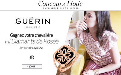 Concours gagnez une bague en or rose