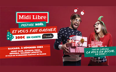 Concours gagnez une carte cadeau Illico de 300 euros