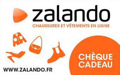 Concours gagnez une carte cadeau Zalando de 100 euros