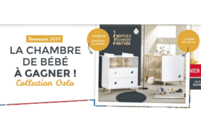 Concours gagnez une chambre bébé Oslo de Sauthon