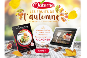 Concours gagnez une tablette tactile de cuisine QooQ