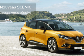Concours gagnez une voiture Renault Scenic de 34640 euros