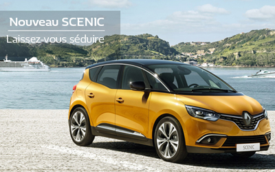 Concours gagnez une voiture Renault Scenic de 34640 euros