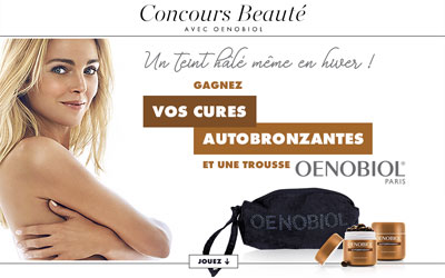 Concours gagnez vos cures autobronzantes Oenobiol