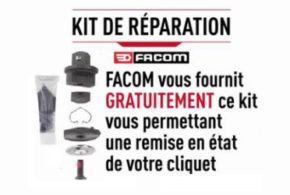 Kit gratuit de réparation Facom