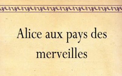 Livre Alice aux pays des merveilles Gratuit