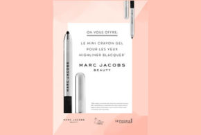 Mini crayon Marc Jacobs offert chez Sephora