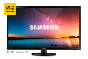 TV 24 Samsung offerte