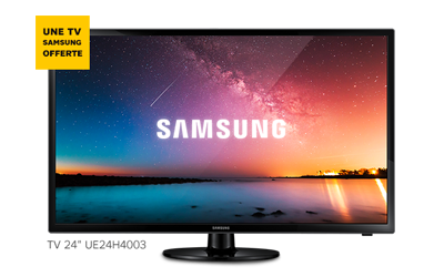 TV 24 Samsung offerte