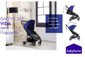 Test produit, La poussette Vida de BABYHOME