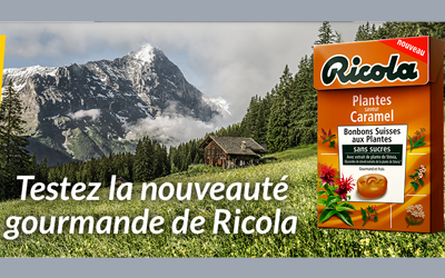 Test produit, Les bonbons Ricola Caramel